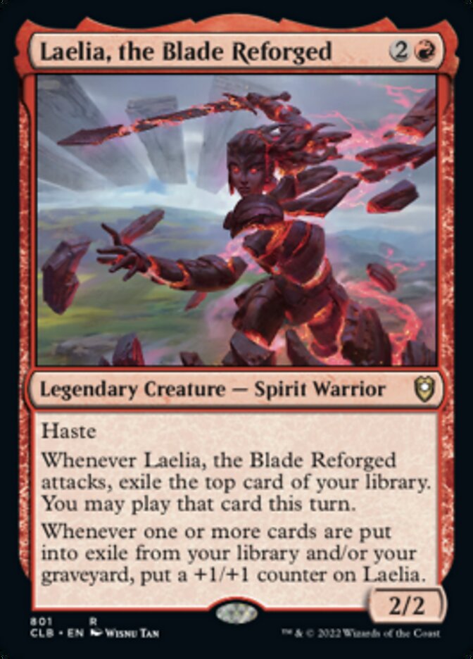 Laelia, the Blade Reforged [Commander Legends: Battle for Baldur's Gate] | The Gaming-Verse