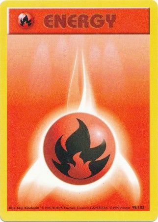 Fire Energy (98/102) [Base Set Shadowless Unlimited] | The Gaming-Verse