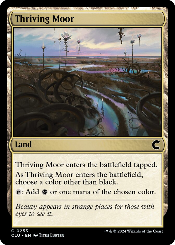 Thriving Moor [Ravnica: Clue Edition] | The Gaming-Verse