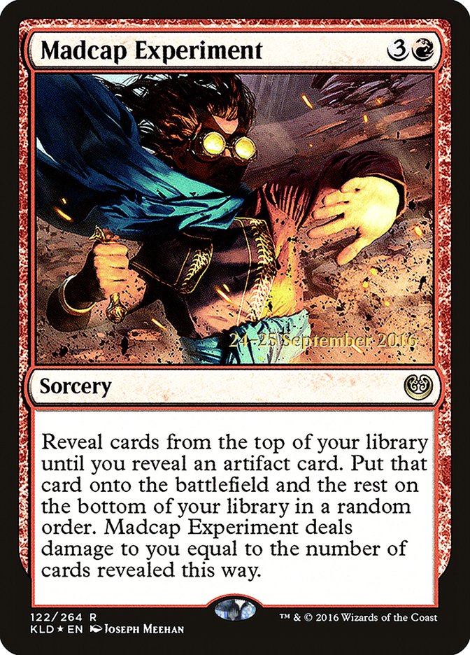 Madcap Experiment  (Prerelease) [Kaladesh Prerelease Promos] | The Gaming-Verse