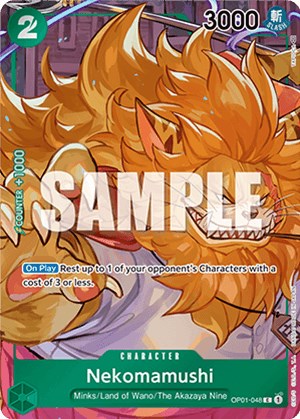 Nekomamushi (Box Topper) [Romance Dawn] | The Gaming-Verse