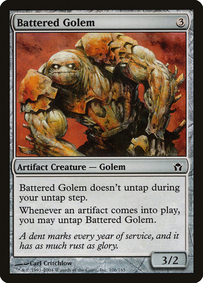 Battered Golem [Fifth Dawn] | The Gaming-Verse