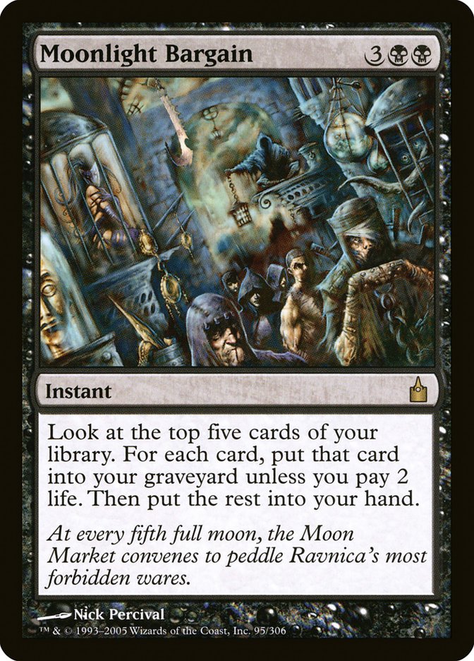 Moonlight Bargain [Ravnica: City of Guilds] | The Gaming-Verse