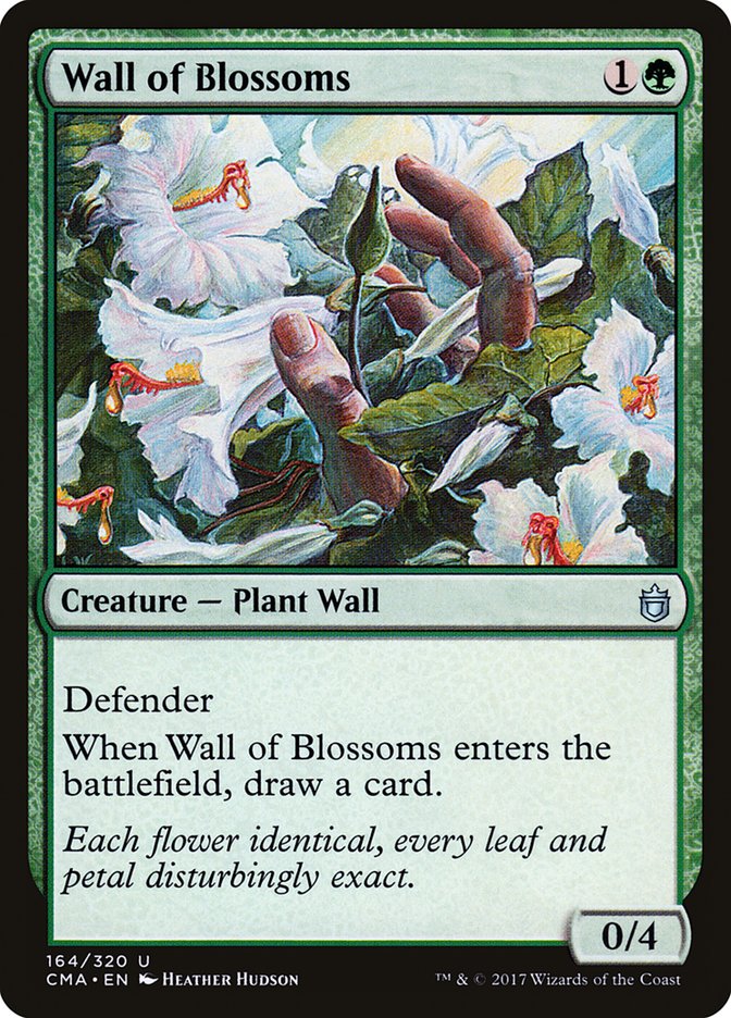 Wall of Blossoms [Commander Anthology] | The Gaming-Verse