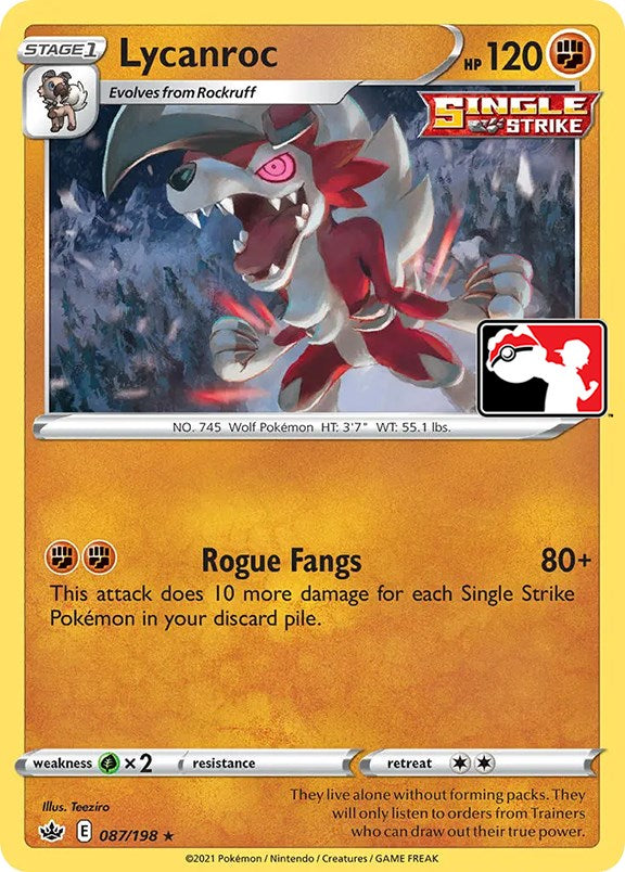 Lycanroc (087/198) [Prize Pack Series One] | The Gaming-Verse