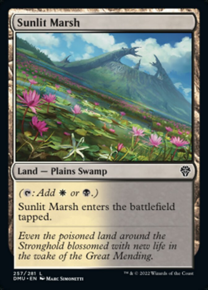 Sunlit Marsh [Dominaria United] | The Gaming-Verse