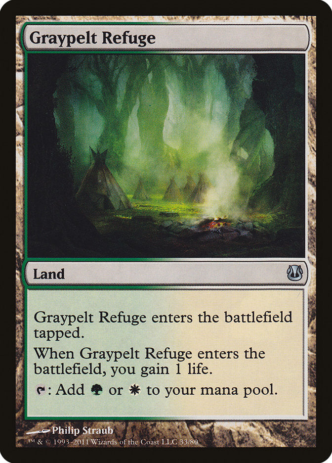 Graypelt Refuge [Duel Decks: Ajani vs. Nicol Bolas] | The Gaming-Verse