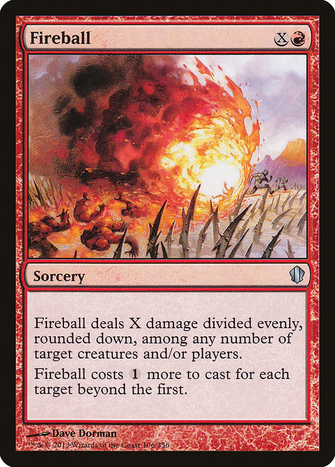 Fireball [Commander 2013] | The Gaming-Verse