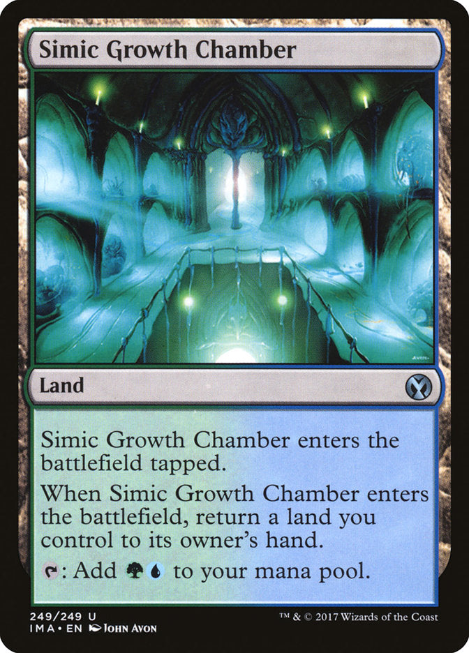 Simic Growth Chamber [Iconic Masters] | The Gaming-Verse