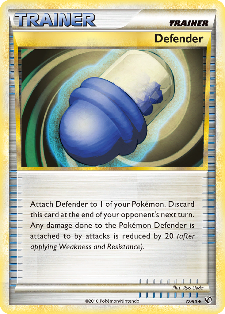 Defender (72/90) [HeartGold & SoulSilver: Undaunted] | The Gaming-Verse