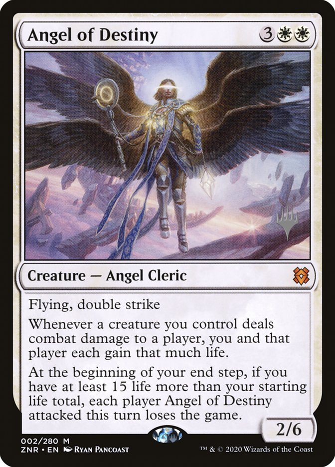 Angel of Destiny (Promo Pack) [Zendikar Rising Promos] | The Gaming-Verse