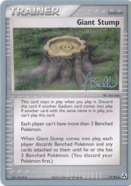 Giant Stump (75/92) (Eeveelutions - Jimmy Ballard) [World Championships 2006] | The Gaming-Verse