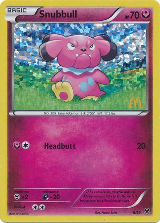 Snubbull (8/12) [McDonald's Promos: 2014 Collection] | The Gaming-Verse