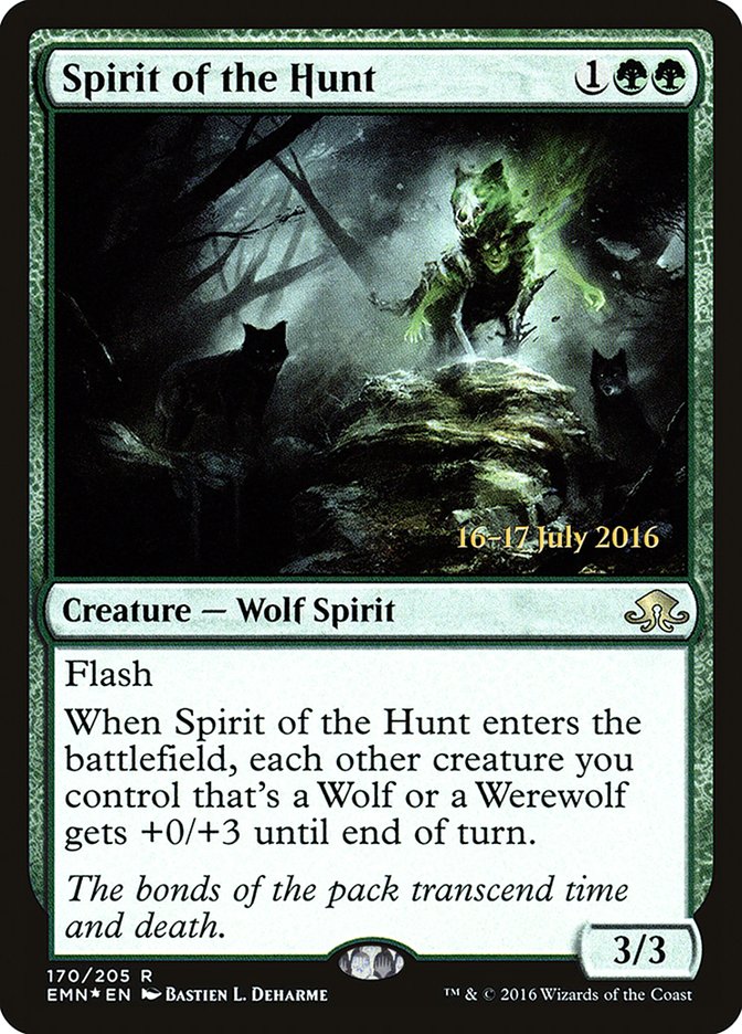 Spirit of the Hunt  (Prerelease) [Eldritch Moon Prerelease Promos] | The Gaming-Verse