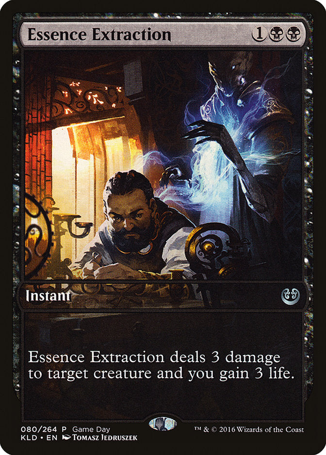 Essence Extraction (Game Day) [Kaladesh Promos] | The Gaming-Verse