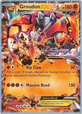 Groudon EX (85/160) (Primal Groudon - Alejandro Ng-Guzman) [World Championships 2015] | The Gaming-Verse