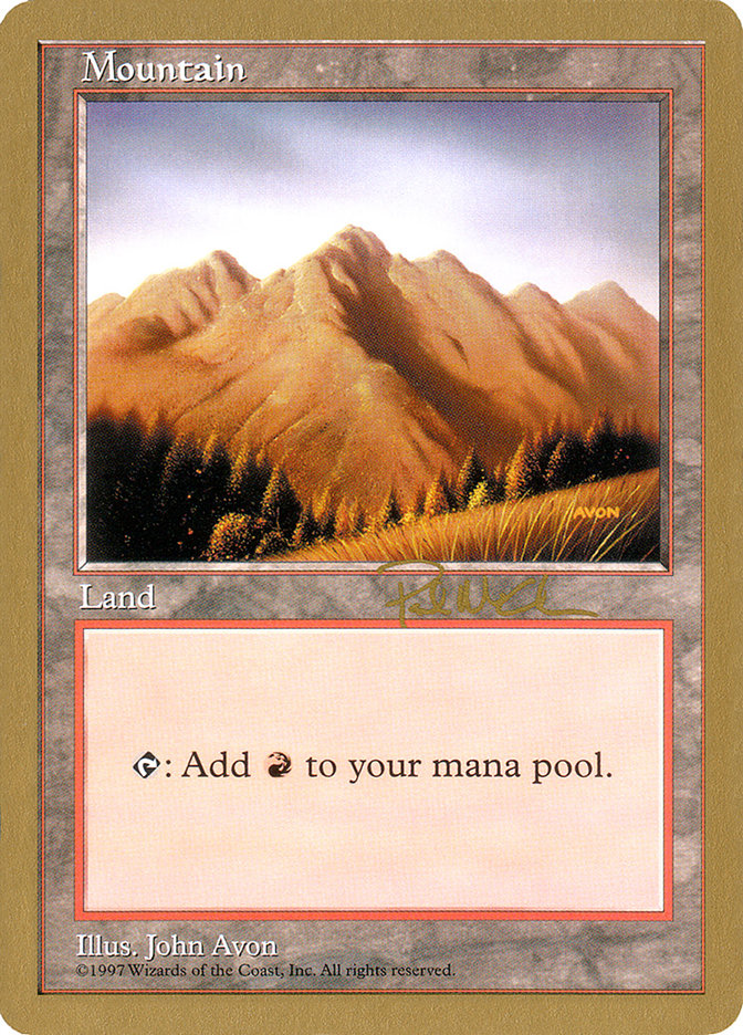 Mountain (pm444) (Paul McCabe) [World Championship Decks 1997] | The Gaming-Verse