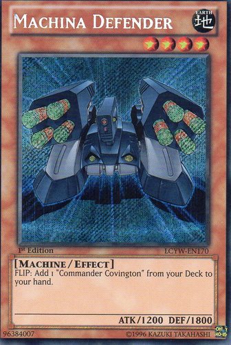 Machina Defender [LCYW-EN170] Secret Rare | The Gaming-Verse