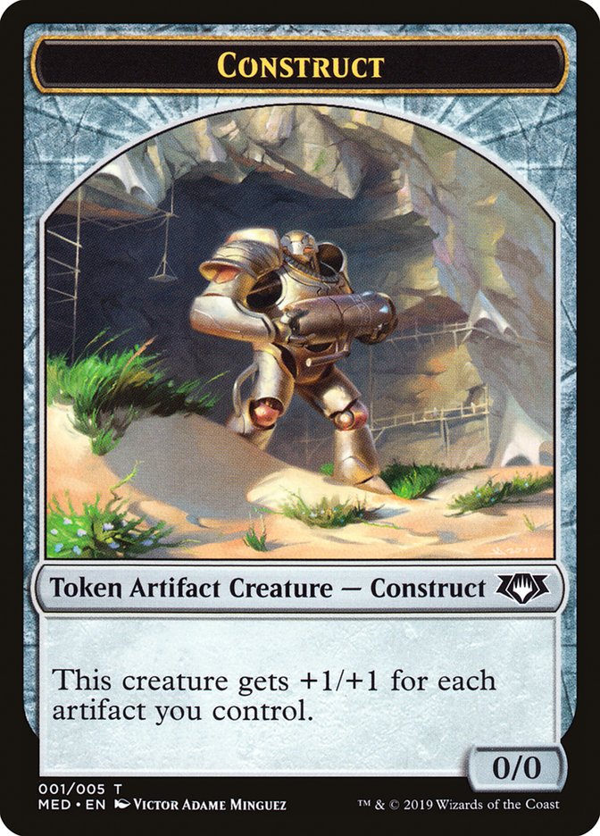 Construct (001/005) [Mythic Edition Tokens] | The Gaming-Verse