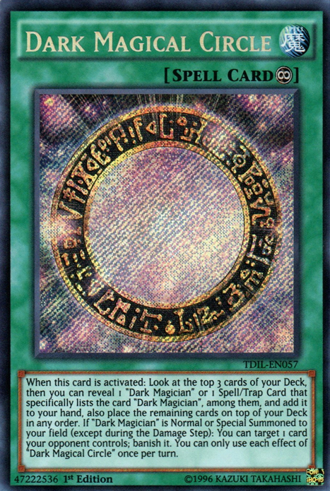 Dark Magical Circle [TDIL-EN057] Secret Rare | The Gaming-Verse