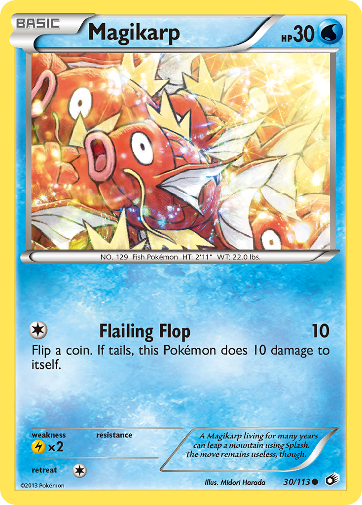 Magikarp (30/113) [Black & White: Legendary Treasures] | The Gaming-Verse