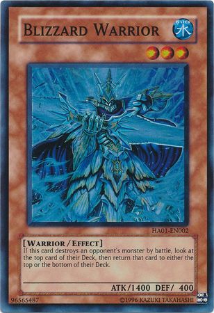 Blizzard Warrior [HA01-EN002] Super Rare | The Gaming-Verse