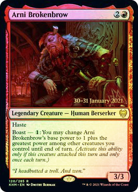 Arni Brokenbrow  [Kaldheim Prerelease Promos] | The Gaming-Verse