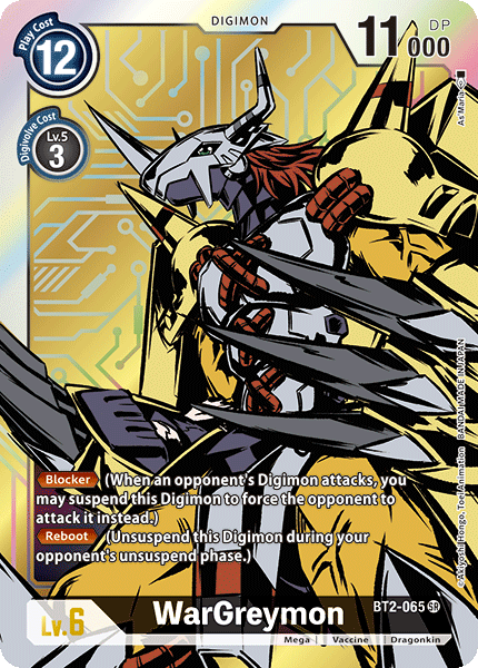 WarGreymon [BT2-065] (Alternate Art) [Release Special Booster Ver.1.0] | The Gaming-Verse