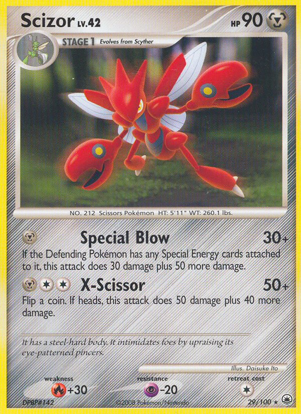 Scizor (29/100) [Diamond & Pearl: Majestic Dawn] | The Gaming-Verse