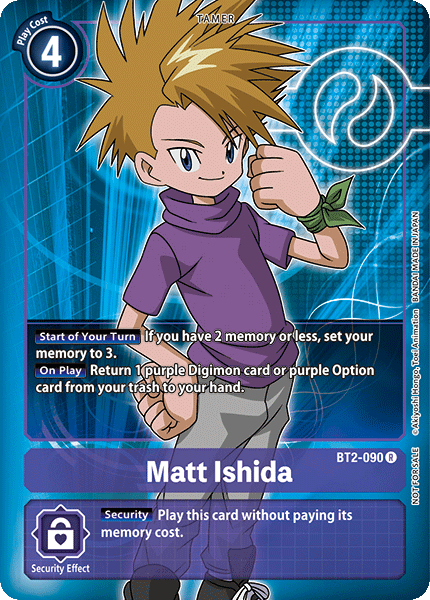 Matt Ishida [BT2-090] (Buy-A-Box Promo) [Release Special Booster Ver.1.0 Promos] | The Gaming-Verse