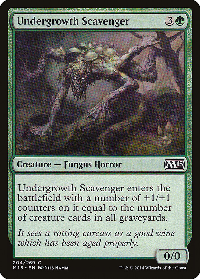 Undergrowth Scavenger [Magic 2015] | The Gaming-Verse