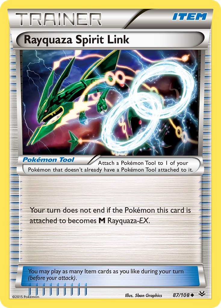 Rayquaza Spirit Link (87/108) [XY: Roaring Skies] | The Gaming-Verse