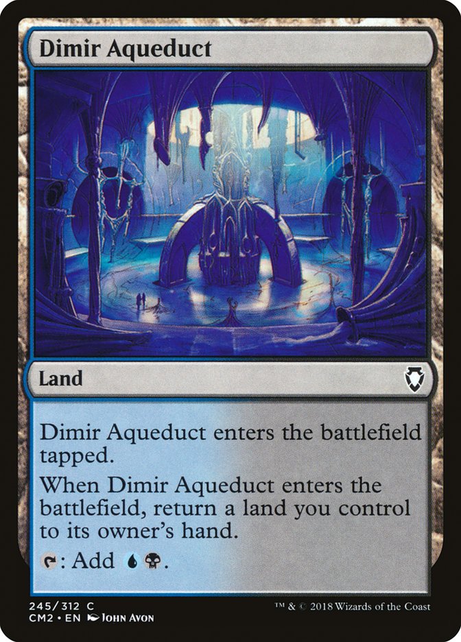 Dimir Aqueduct [Commander Anthology Volume II] | The Gaming-Verse