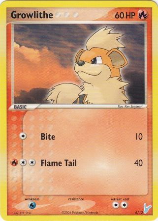 Growlithe (4/12) [EX: Trainer Kit 2 - Minun] | The Gaming-Verse