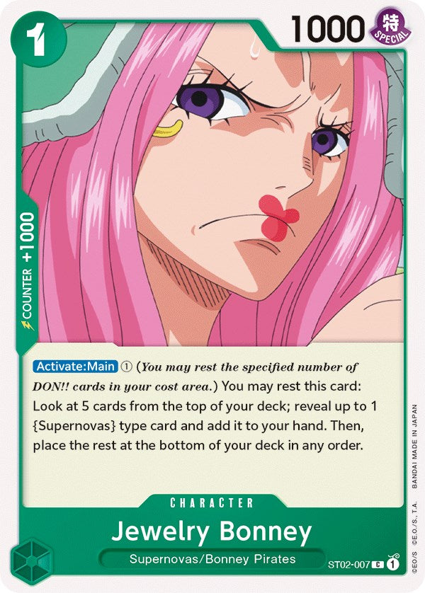 Jewelry Bonney [Starter Deck: Worst Generation] | The Gaming-Verse