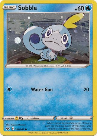 Sobble (054/202) (Cosmos Holo) [Sword & Shield: Base Set] | The Gaming-Verse