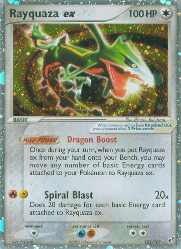 Rayquaza ex (102/107) [EX: Deoxys] | The Gaming-Verse