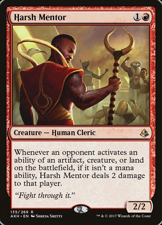 Harsh Mentor [Amonkhet] | The Gaming-Verse