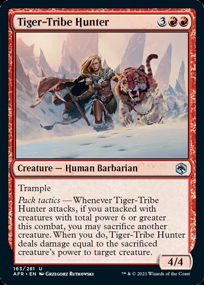 Tiger-Tribe Hunter [Dungeons & Dragons: Adventures in the Forgotten Realms] | The Gaming-Verse