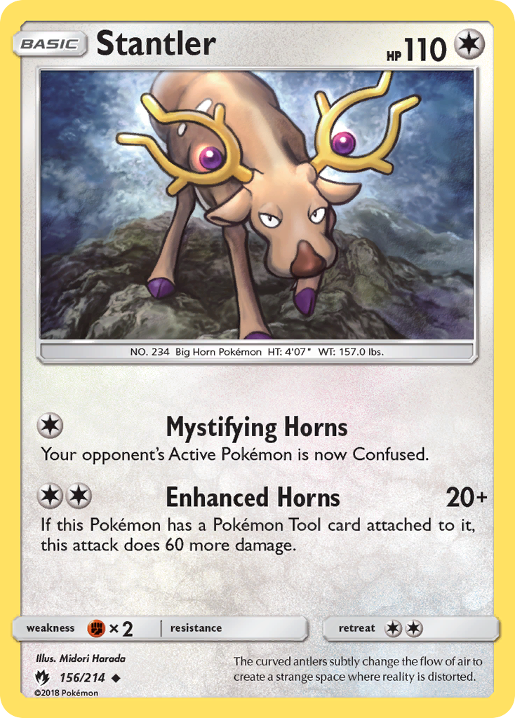 Stantler (156/214) [Sun & Moon: Lost Thunder] | The Gaming-Verse