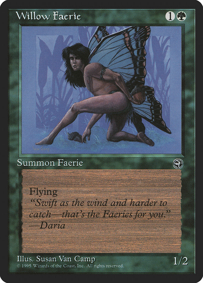 Willow Faerie (Daria Flavor Text) [Homelands] | The Gaming-Verse