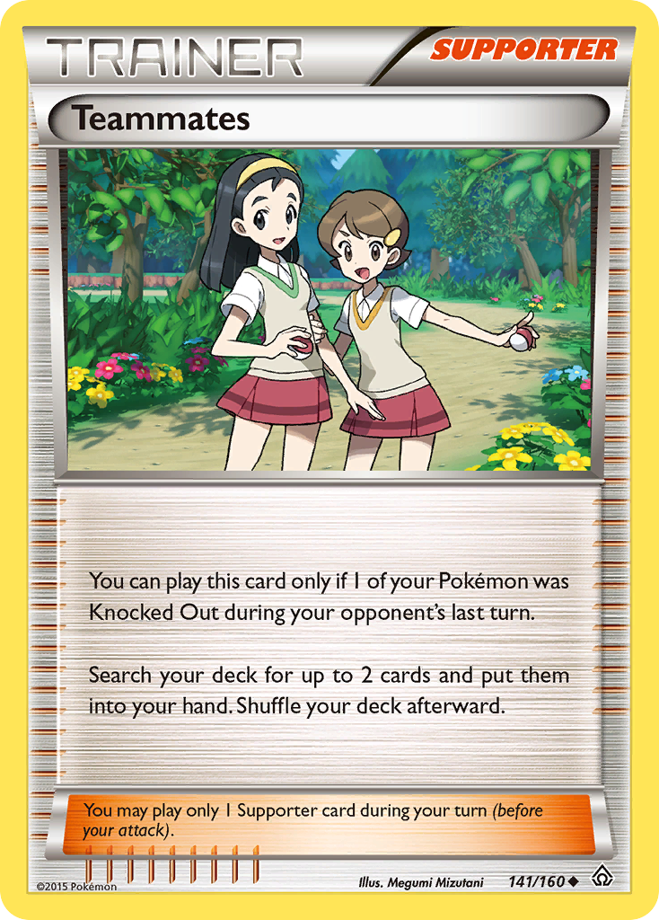 Teammates (141/160) [XY: Primal Clash] | The Gaming-Verse