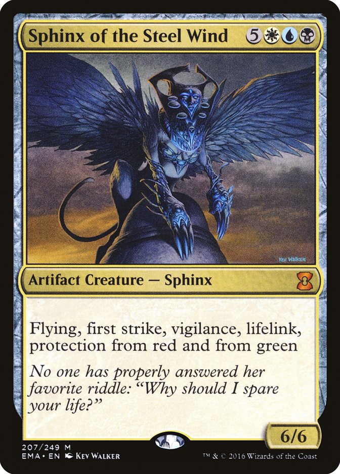 Sphinx of the Steel Wind [Eternal Masters] | The Gaming-Verse