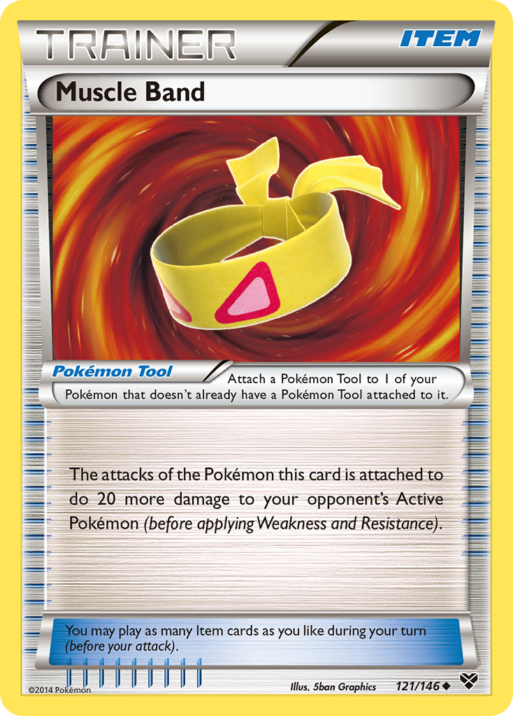 Muscle Band (121/146) [XY: Base Set] | The Gaming-Verse