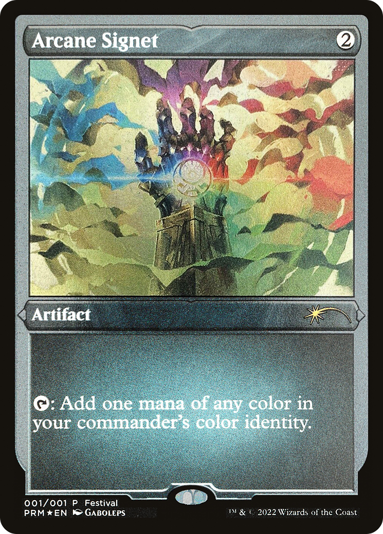 Arcane Signet (Foil Etched) [30th Anniversary Promos] | The Gaming-Verse