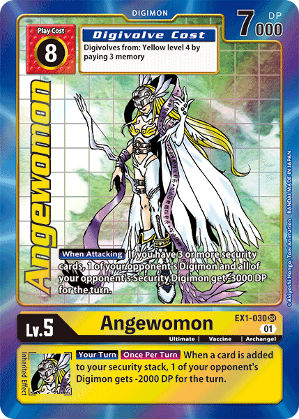 Angewomon [EX1-030] (Alternate Art) [Classic Collection] | The Gaming-Verse