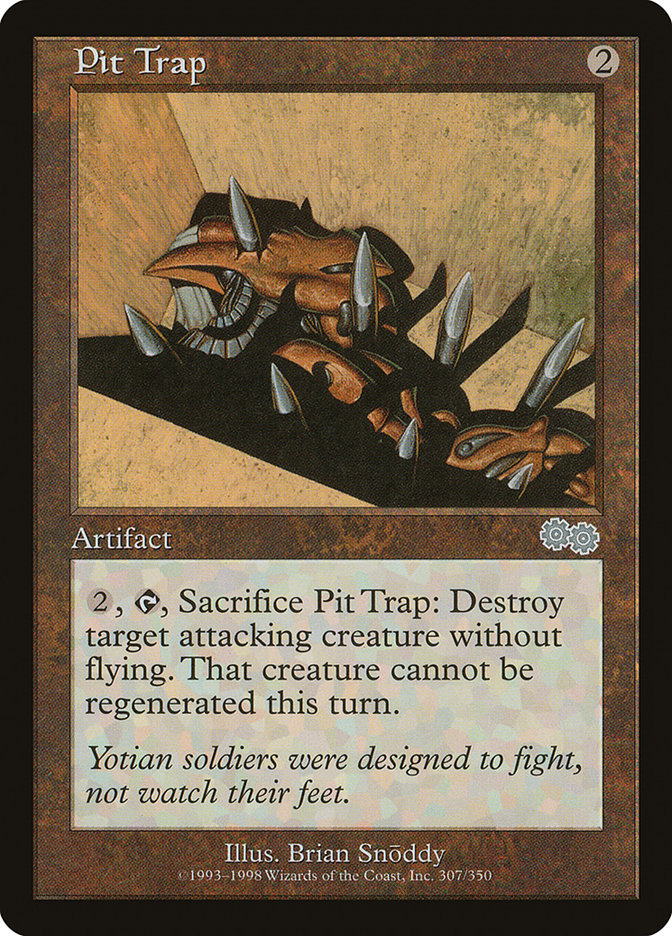 Pit Trap [Urza's Saga] | The Gaming-Verse