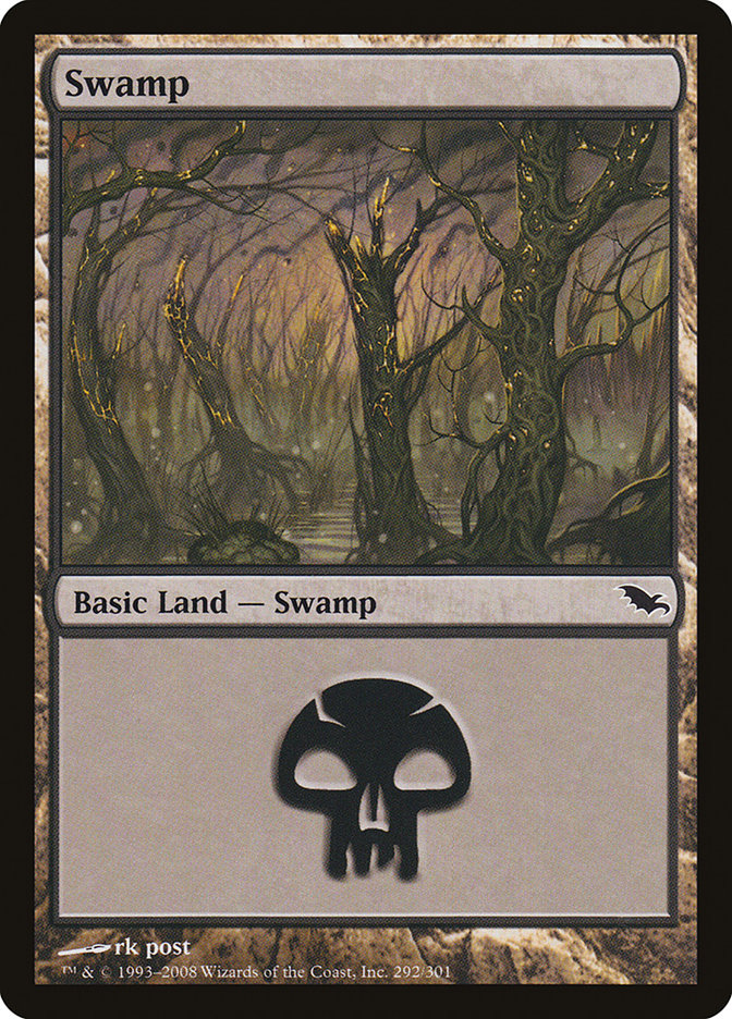 Swamp (#292) [Shadowmoor] | The Gaming-Verse