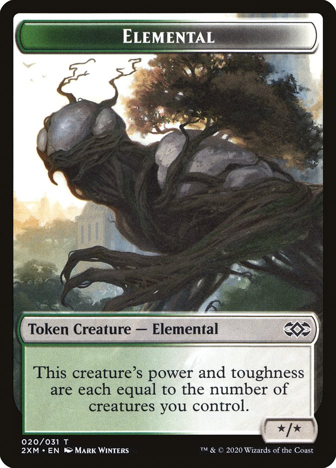 Elemental Token [Double Masters] | The Gaming-Verse