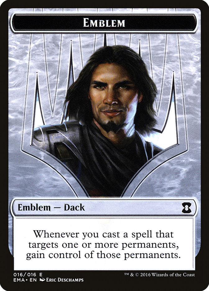 Dack Fayden Emblem [Eternal Masters Tokens] | The Gaming-Verse